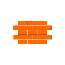 Wall Of Bricks Icon In Cartoon Style