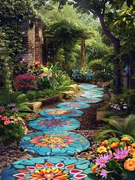 20 Bohemian Garden Pathway Inspirations