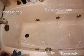 Dawn Vinegar For Cleaning The Tub