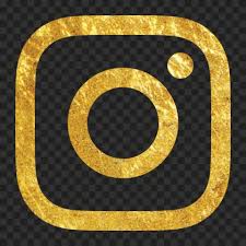 Gold Instagram Logo Icon Transpa