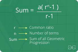 Geometric Progression Formula Nth