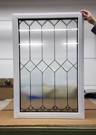 W 319 Stained Glass Insulated Window