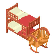 Children Room Bunk Bed Playpen