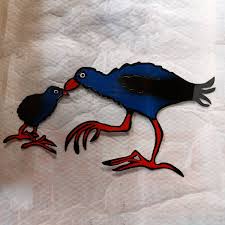 Pukeko Mother 2 Peas In A Pod