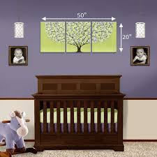 Nursery Wall Art Tree Painting In