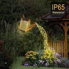 Solar Watering Can Light Hanging