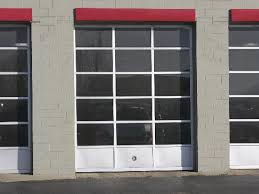 Full View Aluminum Glass Overhead Door