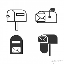 Mail Icon Template Color Editable