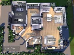 The Sims Resource Modern Family Home