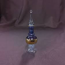 Egyptian Glass Perfume Bottle In