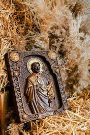 Saint Joseph Wooden Carved Personalized