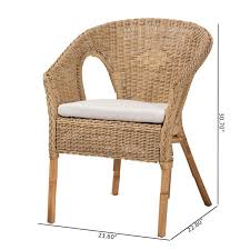 Natural Brown Dining Chair 219 12717 Hd
