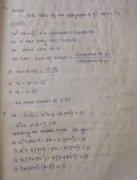 Chapter Polynomials Exercise 2c Solution