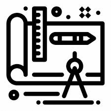 Architecture Design Plan Icon