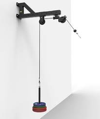 Wall Mounted Pulley Cable Weight System