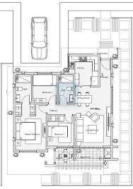 Skillion 3 Bedroom Bungalow House Plan