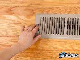 Air Vents In Unused Rooms In The Winter