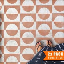 Faux Tile Stencils Paint Tile Effect On