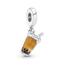 Pandora Murano Glass Bubble Tea Dangle