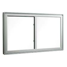 Silver Aluminium Window Fix Frame
