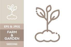 Farm And Garden Icon Seeding Graphic