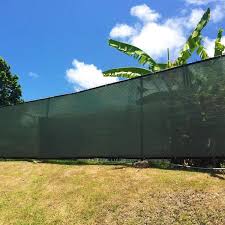 6 Ft X 50 Ft Dark Green 150 Gsm Hdpe Privacy Fence Screen Garden Fence
