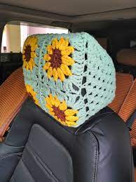 Handmade Headrest Cover 1 Number Car