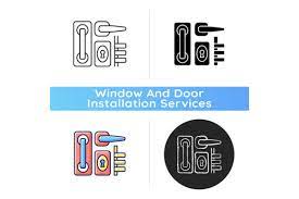 Door Hardware Icon Graphic By Bsd
