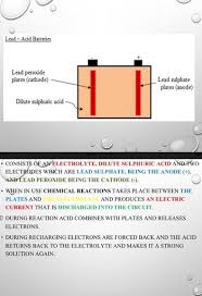 Lead Acid Batteries Lead Peroxide