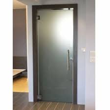 Frosted Glass Bathroom Entry Door