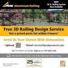 Peak Aluminum Railing Aluminum Deck