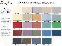 Chalk Paint Colors Annie Sloan Paints