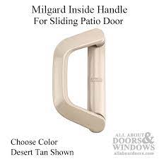 Non Keyed Exterior Handle For Sliding Door