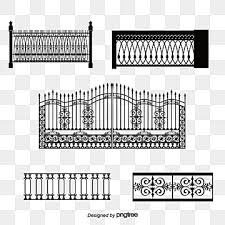 Wrought Iron Fence Png Transpa