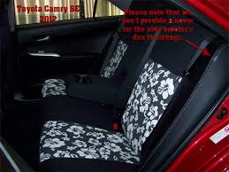 Toyota Camry Seat Covers Rear Seats