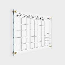 Acrylic Wall Calendar 2024 Personalized