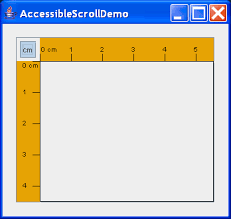 accessible scroll demo scrollbar