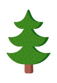 Evergreen Tree Flat Icon