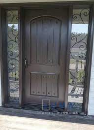 Fiberglass Door With Direct Wrought
