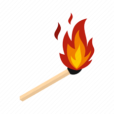 Fire Flame Hot Match Matchstick