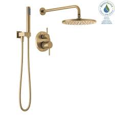 Delta Modern Gold 1 Spray Raincan Wall