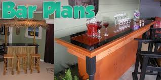 Over 35 Home Bar Plans Planspin Com