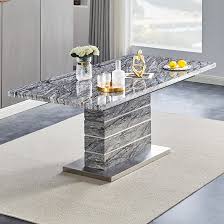 West Extendable Dining Table Stone