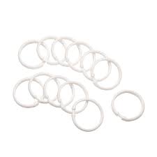 Taymor Shower Curtain Rings White