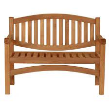 Mbuk 2 Seater Teak Memorial Benches Mbuk