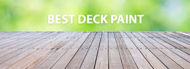 What Is The Best Deck Paint And Where