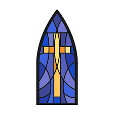 Church Windows Cartoon Set Icon