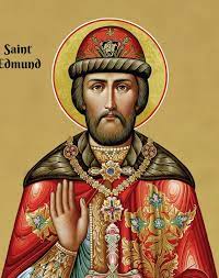 Saint Edmund Prayer Icon