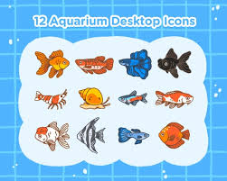 Aquarium Fish Desktop Icons For Mac And