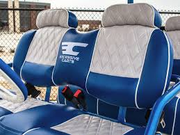 Icon Kevlar White Blue Seat 6 Seater